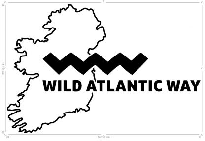 Wild Atlantic Way Car Sticker - Image 4