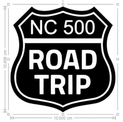 North Cost 500 Shield Decal - Image 2
