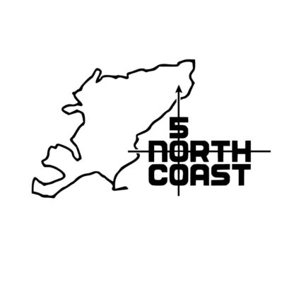 North Cost 500 Route Outline Sticker